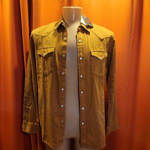 LEVI'S Vintage Western Style Denim Sleeve Shirt